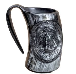Nouveaux produits en gros Vintage Viking Horn fait à la main Camping bière chope avec usine dernière - Product Image 1