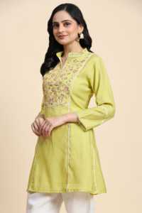 Trendmalls ผ้าไหมงานปักสำหรับผู้หญิง (R98) - Product Image 5