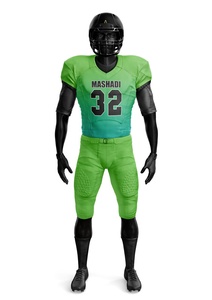 Wholesale Sports Team Embroidered Custom American Football Uniform Sets Breathable Quick Dry American Football <b>Padded</b> Jersey - Product Image 5