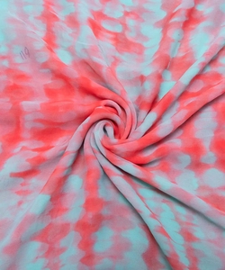 Premium 100 por ciento poliéster Georgette satén Tejido de gasa con patrones hexagonales y de lámina para vestidos elegantes - Product Image 3