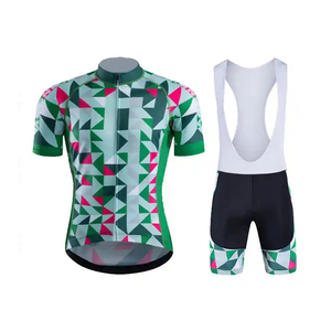 Precio barato cómodo verano ciclismo Jersey apretado Baberos conjunto hombres personalizado MTB bicicleta de carretera deportes última moda desgaste uniformes - Product Image 4