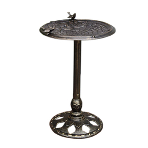 อ่างน้ำโลหะสำหรับตกแต่งสวนอ่างน้ำนกที่ป้อนน้ำนอกลานสำหรับตกแต่งสวน - Product Image 3