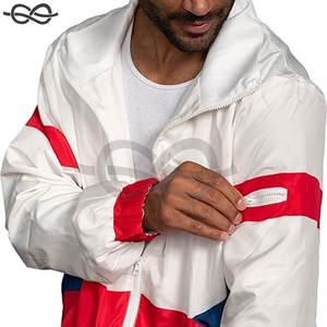 Chaqueta cortavientos retro unisex Ligera y colorida Diseños de los años 80 y 90 Ropa informal Eventos temáticos - Product Image 2