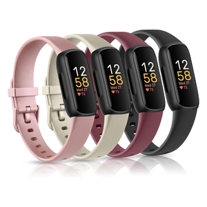 Montre réglable sécurisée et pour Fitbit Inspire Bracelet 3 bandes Bracelet pour bracelets de montre Fitbit - Product Image 6