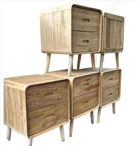 Table de chevet en bois - Product Image 5