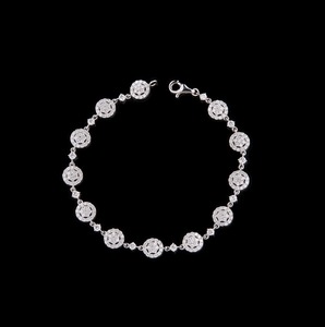 Elegante y lujoso S15 Diamond Bracelet & Bangle Accesorio Joyería - Product Image 2