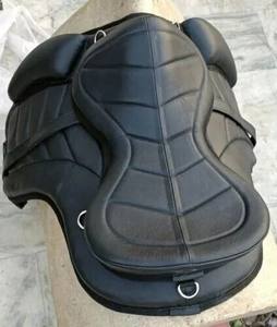 La mayoría de las ventas de silla de montar a caballo sin árboles silla de montar a pelo sintético para la calidad de exportación disponible a precio al por mayor - Product Image 4