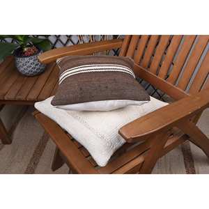 Luxury 18x18 Beige Kilim Patchwork Wool Pillow 12x12 Inch Rustic Floral Print Throw Pillow for <b>Bedding</b> Floor Portable Woven - Product Image 4