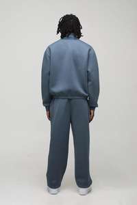 Survêtement technique personnalisé à col montant et demi-zip, respirant, pour hommes - Product Image 5