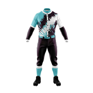 Uniforme de baseball sur mesure de haute qualité à séchage rapide pour hommes ensemble de vêtements de sport de style unique haut de sport respirant - Product Image 3