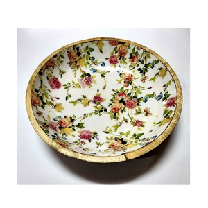 Wooden <b>Bowl</b> Manufacturer New Design Polished Tableware <b>Salad</b> <b>Serving</b> <b>Bowl</b> at Lowest Price Kitchenware Decorative <b>Serving</b> - Product Image 5