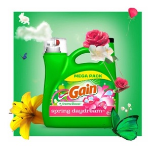 Gain Aroma Boost Détergent liquide Spring Daydream Scent 107 Charges 154 floz HE Compatible Vente en gros à bas prix - Product Image 6