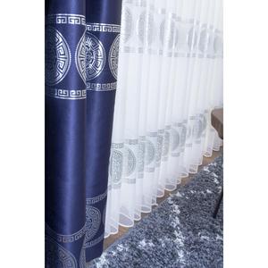 Tenda in Tulle foglia d'argento originale 100x180 media pieghettata argento opaco/argento lucido toni