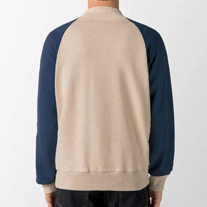 Sweat-shirt d'hiver 100% coton de couleur unie à col montant avec impression numérique Pull Fashion Street Style - Product Image 3