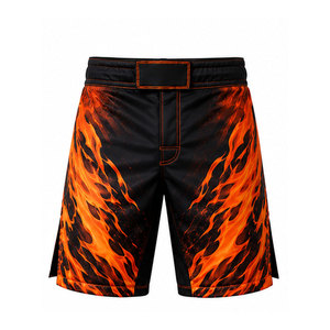 Shorts MMA légers pour l'entraînement, vêtements de sport en matière douce, coupe flexible pour l'exercice, la musculation et la pratique sportive - Product Image 1
