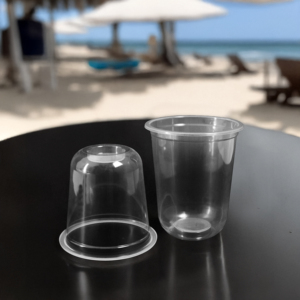 Vasos de plástico desechables transparentes de alta calidad, tamaño de 95mm, Material PP no tóxico para café, jugo, té, bebidas hechas en Vietnam - Product Image 3