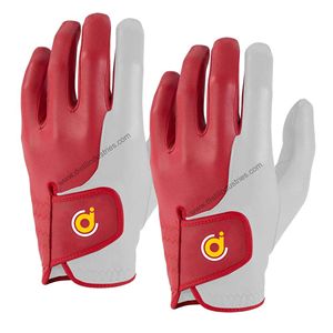 Gants de golf en cuir de mouton de qualité supérieure pour hommes, adaptés à tous les temps, pour les golfeurs droitiers, disponibles en différentes tailles - Product Image 1