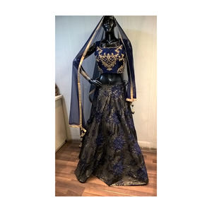 Collection de costumes pour femmes non cousus pour femmes ethniques Shalwar Kameez costumes de pelouse fantaisie pour vêtements de fête robe de mariée indienne pakistanaise - Product Image 2