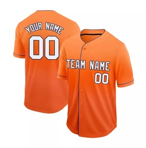 Vêtements de sport unisexes sur mesure, grande taille, baseball, softball, 100% polyester, séchage rapide, respirant, antibactérien, protection UV, chemises - Product Image 4