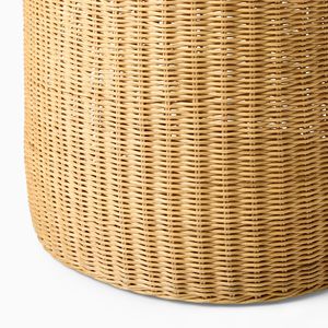 High Quality Natural Scalloped <b>Rattan</b> Storage <b>Basket</b> for <b>Laundry</b> Clothes OEM Customized Handmade in Vietnam Wholesale - Product Image 6