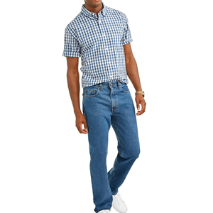 Pantalones Vaqueros para Hombre de Alta Calidad con Logotipo Bordado de Nuevo Diseño, Secado Rápido, Estilo Moderno, Venta en Línea - Product Image 2