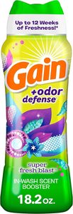 Gain + Odor Defense, booster de parfum pour le lavage, parfum Super Fresh Blast, 18,2 oz, compatible HE - Product Image 6