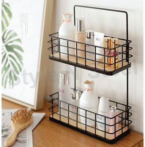 Paniers de rangement en fil métallique PCS Panier organisateur de rangement en métal de qualité supérieure Paniers en métal pour la cuisine de bureau à domicile - Product Image 1