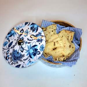 Caja de Chapati de madera ecológica de calidad superior 100% con decoración de grabado de mesa de madera de acacia de aluminio - Product Image 6