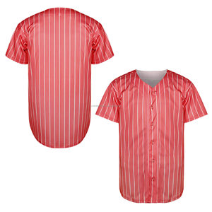 Custom Breathable Baseball Jersey Personalized Team Sport Uniforms for Men & Women Plus Size Sportswear - Product Image 1