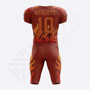 Pantalón de Jersey de Fútbol Americano con Panel Personalizado, Diseño de Partido de Alto Impacto, Uniforme de Fútbol Impreso, Ropa de Rendimiento Personalizada - Product Image 2