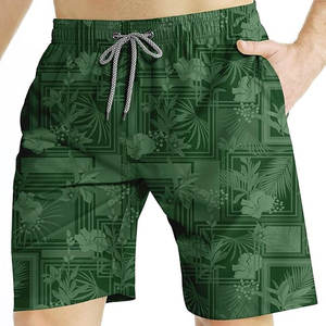 กางเกงขาสั้นตาข่ายสำหรับออกกำลังกายในยิมของผู้ชายแฟชั่นฤดูร้อนดีไซน์หรูพิมพ์ซับลิเมชัน5นิ้วผ้าฝ้าย100% ออกแบบได้ตามต้องการแบบถัก - Product Image 1