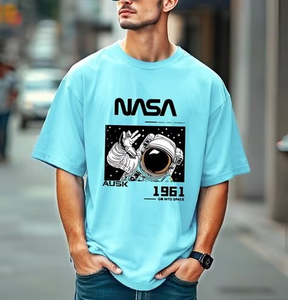 เสื้อยืดผู้ชายสั่งทำพิเศษ คุณภาพสูง ผ้าฝ้าย 100% ทรงโอเวอร์ไซส์ สไตล์สตรีทแวร์ ฮิปฮอป พิมพ์ลายโลโก้ ไซส์พลัส เสื้อยืดลำลอง - Product Image 6