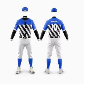 Camiseta de Equipo Masculina Bordada, Uniforme de Softbol, Tela Ligera, Ropa Deportiva, Uniforme de Béisbol, Uniforme de Béisbol Personalizado Premium RRI-BU-04 - Product Image 1