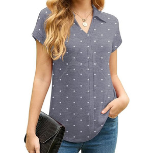 Vente en gros de polos, polos fabriqués sur mesure, service OEM, polos grande taille pour femmes - Product Image 1