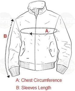 Chaqueta de cuero Vintage Suede para hombre - Product Image 6