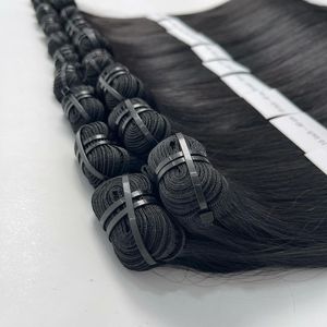 Extensión de cabello de trama recta de hueso Natural de alta calidad de longitud completa 100% cabello humano vietnamita - Product Image 1