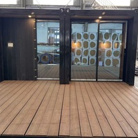 Bureau moderne préfabriqué à installation rapide avec système mural isolé, studio de jardin en conteneur