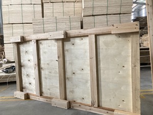 Heavy Duty Stackable <b>Wood</b> <b>Crates</b> | Space-Saving Storage Boxes with Lid for Industrial Use - Product Image 2