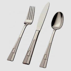 Acier inoxydable Royal Argent Mat Poli Argenterie cuillère fourchette et Couteau Couverts En Vrac Or Argent Couverts Vaisselle Couverts - Product Image 4