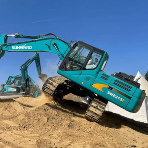 Prix d'usine pour Sunward SWE215F Mini pelle sur chenilles de 9 tonnes Excavatrices d'occasion avec composant moteur central Prix bon marché pour les États-Unis - Product Image 1