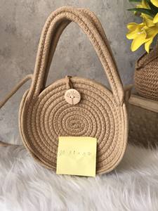 Bolso de mano hecho a mano de algodón, cesta de material, el más vendido y el precio más barato de Vietnam, 2023 - Product Image 5