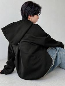 Sweat-shirt unisexe oversize streetwear, décontracté, pour la salle de sport, hommes et femmes, mode urbaine - Product Image 3