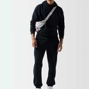 Sublimation Complète Noir Blanc Feuille/Imprimé Floral Full Zip-Up Style Streetwear Survêtements Hommes de Qualité Supérieure à Faible Taux - Product Image 5