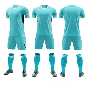 Maillots de football personnalisés 2025 – Ensembles hauts et shorts respirants à séchage rapide pour hommes – Tenues de sport d'équipe par sublimation – Grandes tailles - Product Image 1