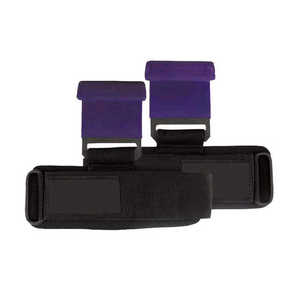 Ganchos de elevación de acero recubierto de alta resistencia SFI con muñequera de neopreno acolchada gruesa Material de nailon antideslizante Soporte ajustable - Product Image 6