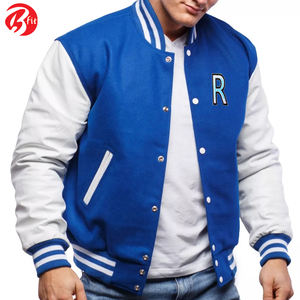 Meilleur prix Qualité personnalisée Adultes Baseball Varsity Jacket Dernière conception Vêtements de mode Cuir respirant pour la saison d'hiver - Product Image 4