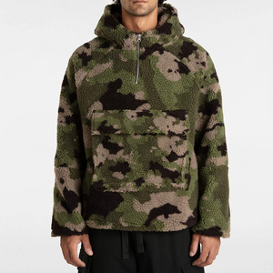 Sweat à capuche oversize décontracté pour homme 2025, fermeture éclair quart de tour, uni, brodé, respirant, 100% coton molletonné, faible MOQ, hiver, unisexe - Product Image 6