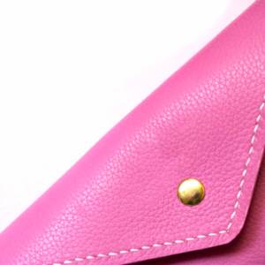 OEM Factory Made Rich Grain Leather Handmade Leather <b>Pen</b> Pouch for School and Office Use - Product Image 2