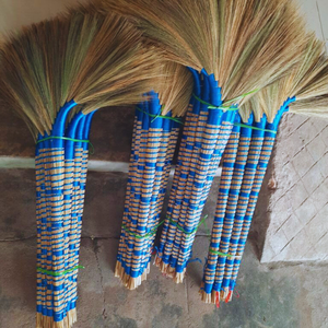 Escoba de hierba comercial 100%/precio competitivo al por mayor escoba de paja natural-escoba de hierba a granel - Product Image 5