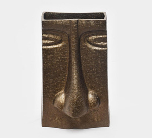 Pots de fleurs en métal de conception unique et pots de fleurs de haute qualité de conception attrayante polie brillante pour la décoration. - Product Image 1